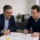 Colaboramos con administradores de fincas en ITEs, CAEs, suministro de energía a comunidades. Colaboración con administradores de fincas.
